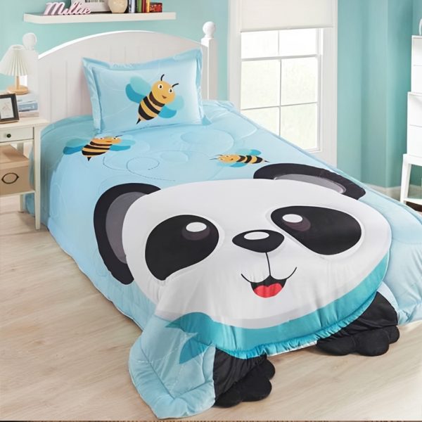 Edredão de Borrego do Panda