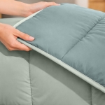 Edredom Nórdico Bicolor 250g/m² Aqua e Petróleo - Image 2