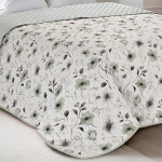 Colcha Iris Aqua - Image 3
