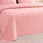 Colcha Com 2 Almofadas Cheias Onana Rosa - Image 2
