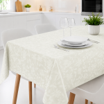 Toalha de Mesa Anti Nódoas Pérola