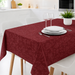 Toalha de Mesa Anti Nódoas Bordo