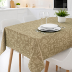 Toalha de Mesa Anti Nódoas Taupe