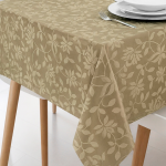 Toalha de Mesa Anti Nódoas Taupe - Image 2