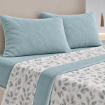 Lençóis de Coralina Antilo Folhas Azul
