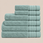 Conjunto de 6 Toalhas Nari Aqua - Image 2