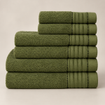 Conjunto de 6 Toalhas Nari Verde - Image 2