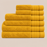 Conjunto de 6 Toalhas Nari Amarelo - Image 2