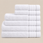 Conjunto de 6 Toalhas Nari Branco - Image 2