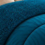 Edredão de Borrego Velen Azul - Image 3